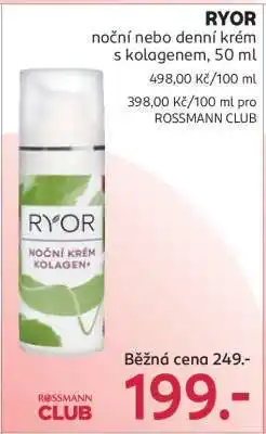 Rossmann Ryor nabídka