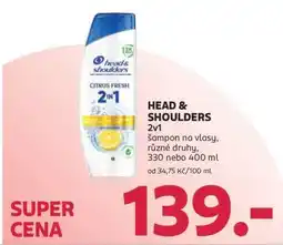 Rossmann HEAD & SHOULDERS 2v1 nabídka