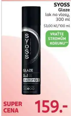 Rossmann SYOSS Glaze nabídka