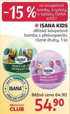 Rossmann ISANA KIDS nabídka