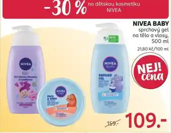 Rossmann Nivea Baby nabídka