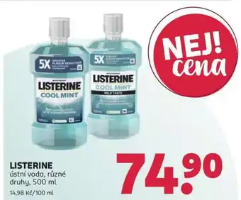 Rossmann Listerine nabídka