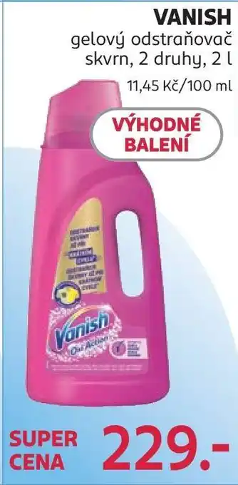 Rossmann Vanish nabídka