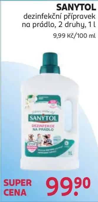 Rossmann SANYTOL nabídka