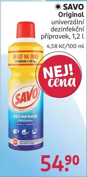 Rossmann Savo original nabídka