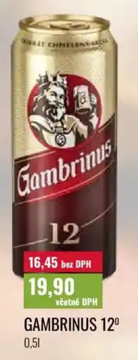 Ratio Gambrinus 12º nabídka