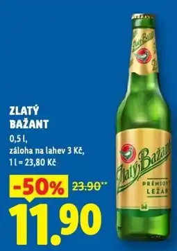 Lidl Zlatý bažant nabídka
