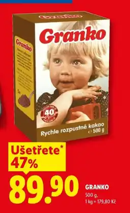 Lidl Granko nabídka