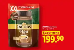 Lidl JACOBS Velvet Crema nabídka