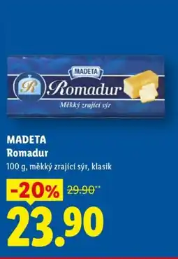 Lidl MADETA Romadur nabídka