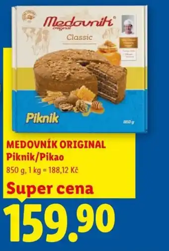 MEDOVNÍK ORIGINAL Piknik/Pikao