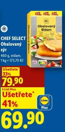 Lidl CHEF SELECT Obalovaný syr nabídka