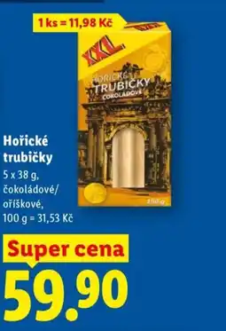Lidl Hořické trubičky nabídka