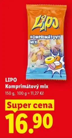Lidl LIPO Komprimátový mix nabídka