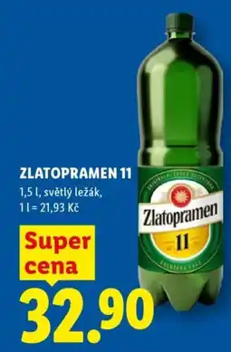 Lidl ZLATOPRAMEN 11 nabídka