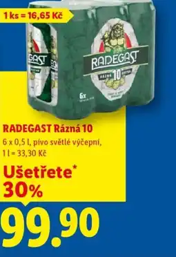 Lidl RADEGAST Rázná 10 nabídka