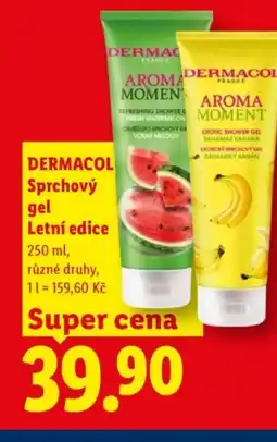 Lidl DERMACOL Sprchový gel Letní edice nabídka