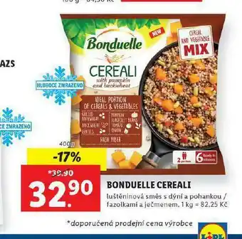 Lidl Bonduelle cereali nabídka