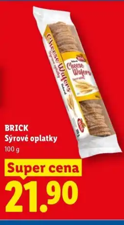 Lidl BRICK Sýrové oplatky nabídka