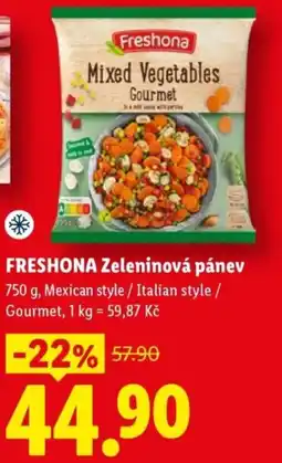 Lidl FRESHONA Zeleninová pánev nabídka