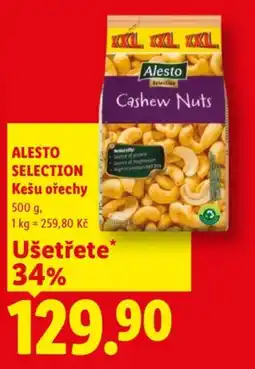 Lidl ALESTO SELECTION Kešu ořechy nabídka