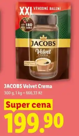 Lidl JACOBS Velvet Crema nabídka