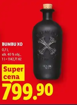 Lidl BUMBU XO nabídka