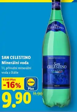 Lidl SAN CELESTINO Minerální voda nabídka