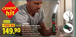 Lidl PARKSIDE Aku výklopné LED svítidlo nabídka