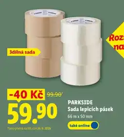 Lidl PARKSIDE Sada lepicích pásek nabídka