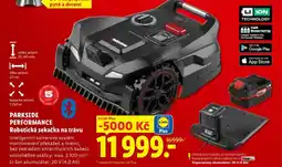 Lidl PARKSIDE PERFORMANCE Robotická sekačka na trávu nabídka