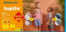 Lidl LUPILU Triko - 3 kusy nabídka