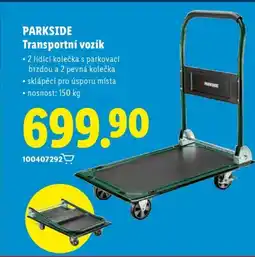 Lidl PARKSIDE Transportní vozík nabídka