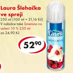 CBA Laura Šlehačka ve spreji nabídka