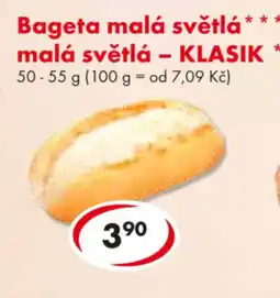 CBA Bageta malá světlá** malá světlá – Klasik nabídka