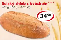 CBA Selský chléb s kváskem nabídka