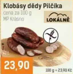 Konzum Klobásy dědy Pilčíka nabídka