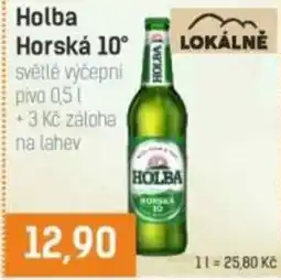 Konzum Holba Horská 10° nabídka