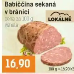 Konzum Babiččina sekaná v bránici nabídka