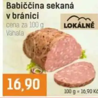 Babiččina sekaná v bránici