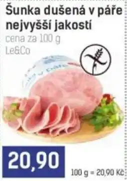 Konzum Šunka dušená v páře nejvyšší jakostí nabídka