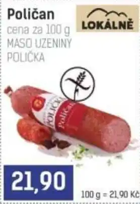 Konzum Poličan nabídka