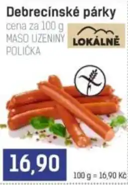 Konzum Debrecínské párky nabídka