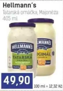 Konzum Hellmann's Tatarská omáčka, Majoneza nabídka