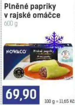 Konzum Plněné papriky v rajské omáčce nabídka