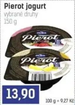 Konzum Pierot jogurt nabídka