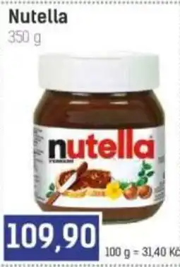 Konzum Nutella nabídka
