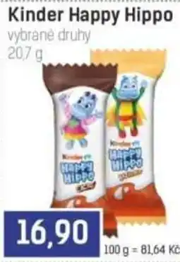 Konzum Kinder Happy Hippo nabídka