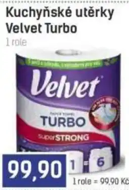 Konzum Kuchyňské utěrky Velvet Turbo nabídka