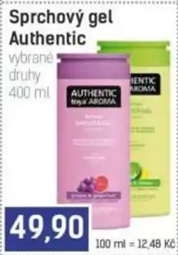 Konzum Sprchový gel Authentic nabídka